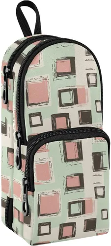 Miniatura 14 de Bolsa de lápiz colorida Bolsa de lápices duradera Caja organizadora Casos de papelería Estuche para lápices Estuche de pluma Colorido