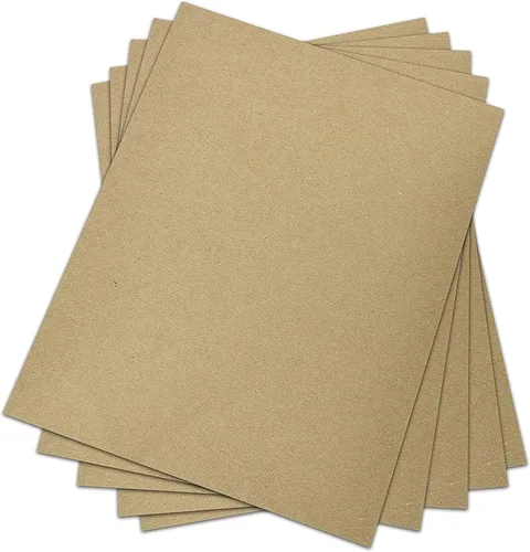 Reskid Hojas de aglomerado de 9 x 12 pulgadas - 30 puntos (0.03 pulgadas) de grosor, 100 hojas, tablero de virutas resistente para manualidades,