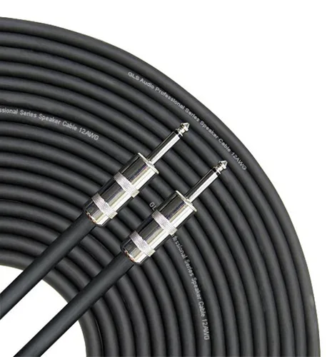 Miniatura 6 de GLS Audio Cable de altavoz de 100 pies, cables de conexión de 16 AWG, cables de altavoz profesional de 100 pies de 1/4 de pulgada a 1/4 pulgadas