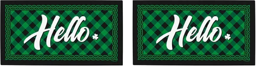 Miniatura 30 de ThisWear Felpudo de San Patricio para el Día de San Patricio, felpudo gaélico de perfil bajo