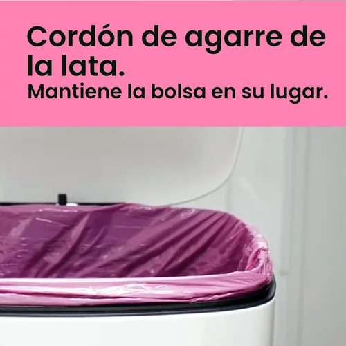 Miniatura 6 de Glad - Bolsas de basura altas para cocina ForceFlex MaxStrength, 13 galones, flor de cerezo, 34 unidades (el embalaje puede variar)