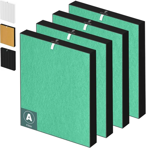 Miniatura 16 de 115115 Filtro de Repuesto HEPA A para Purificador de Aire Winix Plasmawave C535 5300 5300-2 6300 6300-2 P300 AM90 C909 9800, 2 x Filtros HEPA Blanco