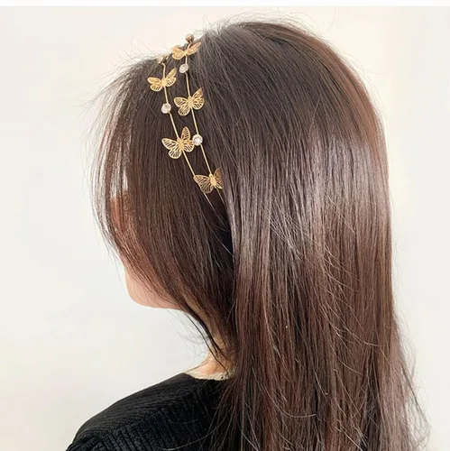 Miniatura 3 de Diadema de diamantes de imitación para niña de flores, diadema de boda, diadema de cristal, diadema de metal, diadema de metal para niñas pequeñas