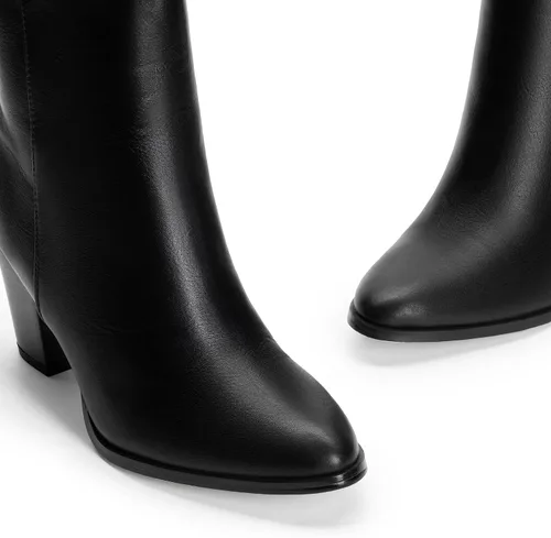 Miniatura 9 de DREAM PAIRS Botines de tacón grueso para mujer