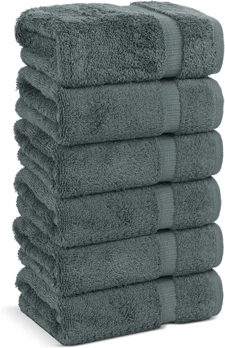 Miniatura 17 de Chakir Turkish Linens Hotel & Spa - Toallas turcas de algodón superior Gris