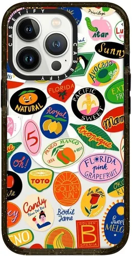Miniatura 25 de CASETiFY Impact - Funda para iPhone 13 [protección contra caídas de 6.6 pies/compatible con Magsafe] Black Kingsnake, color negro transparente