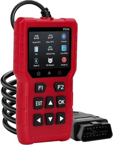 Miniatura 9 de Herramienta de diagnóstico del escáner V526 OBD2, herramienta de escáner de código de falla de luz del motor de borrado de verificación, DTC, flujo