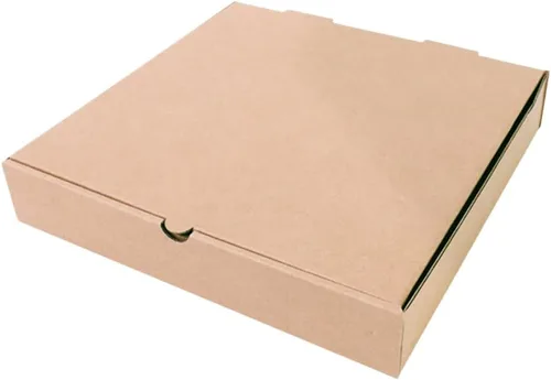Miniatura 2 de Mini cajas de pizza Kraft de 5 pulgadas (paquete de 10) (5 pulgadas de largo x 5 pulgadas de ancho x 1.7 pulgadas de profundidad)