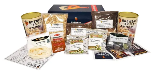 Miniatura 2 de Brewer's Best - 1033 - Kit de ingredientes de cerveza casera (5 galones), (Porter ahumado) Marrón