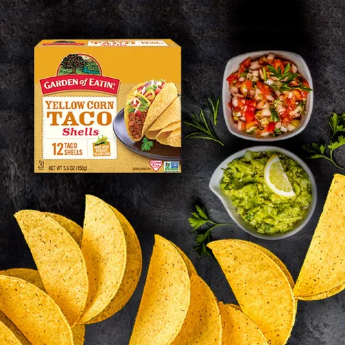 Miniatura 8 de Garden of Eatin' Taco Shells, maíz amarillo, 5.5 onzas (paquete de 12)