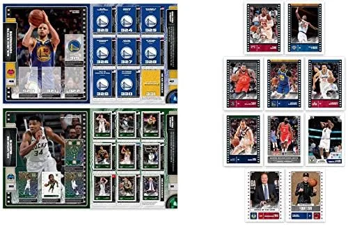 Miniatura 2 de 20 PAQUETES: Colección de calcomanías de baloncesto Panini NBA 2019/20 (100 calcomanías en total)