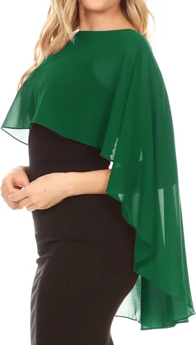 Miniatura 3 de Sakkas Anya - Abrigo de gasa suave para mujer, para boda, dama de honor, bolero