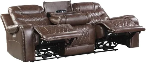 Miniatura 6 de Lexicon Derringer Wall Hugger Power - Sofá reclinable doble, color marrón