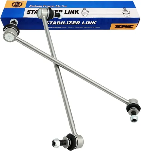 Miniatura 23 de K750523 Kit de enlace de extremo de barra estabilizadora de balancín delantera, 2 piezas, repuesto automotriz izquierdo derecho compatible