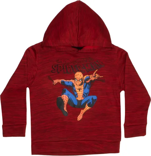 Miniatura 2 de Marvel Avengers and Spider-Man Boys - Conjunto de 2 piezas de forro polar con capucha y pantalones para niños