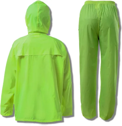 Miniatura 5 de Rizzon Chaqueta de traje de lluvia para hombres y mujeres, impermeable, ligero, equipo de lluvia para exteriores, granja, pesca, motocicleta