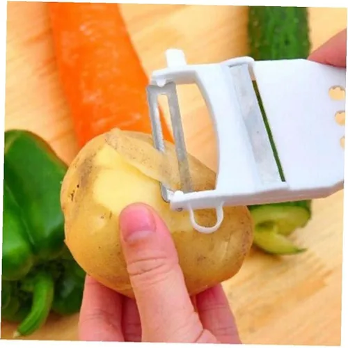 Miniatura 3 de Cortador de verduras Queso Rallador de patatas Pelador de pepino Pelador de lufa Trituradora multifunción Herramientas de cocina