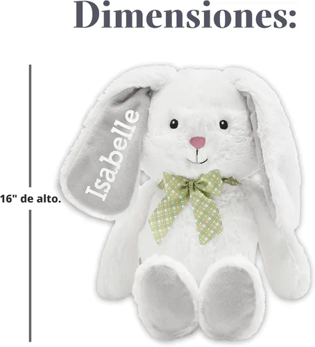Miniatura 6 de Let's Make Memories - Pijama de peluche (personalizable), ideal para siestas, 12” de alto, 100% poliéster
