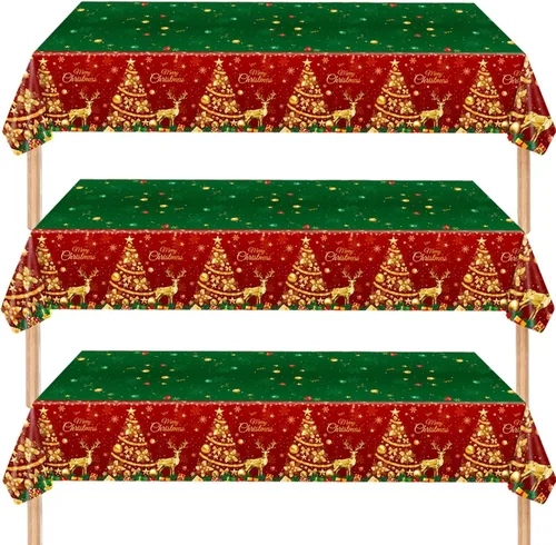 Miniatura 15 de Qpout Paquete de 3 decoraciones de fiesta de cumpleaños con diseño de helado "I was 6 Now I'm 7", mantel de plástico desechable de cumpleaños 6-7