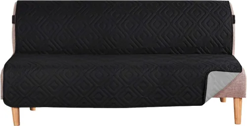 Miniatura 26 de H.VERSAILTEX Funda reversible para silla, protector de muebles antideslizante, resistente al agua, con correas elásticas de 2 pulgadas