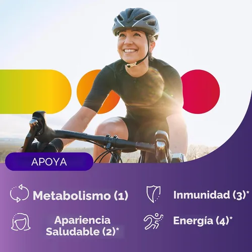 Miniatura 3 de Centrum Tableta multivitamínica para mujer, suplemento multivitamínico/multimineral con hierro, vitamina D3, vitaminas B y antioxidantes vitaminas C