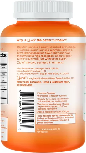 Miniatura 9 de Qunol Zero Sugar Turmeric Gummies