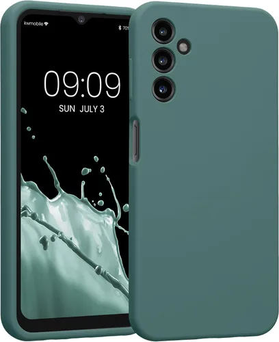 Miniatura 94 de kwmobile Funda compatible con Samsung Galaxy A13 4G - Funda delgada de silicona TPU - Acabado suave al tacto - Amarillo radiante