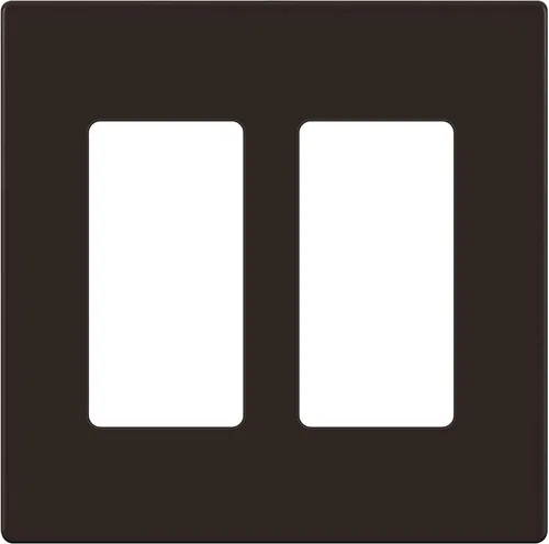Miniatura 46 de ENERLITES Placas de pared decorativas sin tornillos, cubiertas de tomacorrientes seguras para niños, tamaño de 4 posiciones, 4.68" H x 8.30" L, Negro