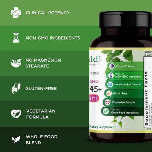 Miniatura 4 de Emerald Labs - Multivitamínico clínico para mujeres de más de 45 años, multivitamínico para un apoyo integral, salud ósea y cardíaca* - Diseñado