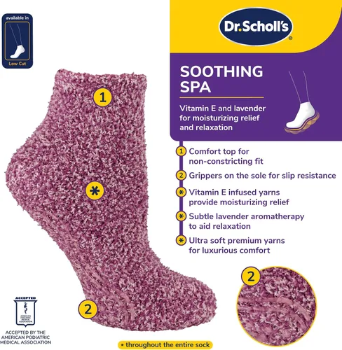 Miniatura 3 de Dr. Scholl's Calcetines de invierno Fairisle para mujer, surtido negro, 4-10, paquete de 3