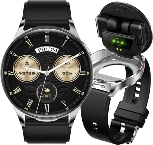 Reloj inteligente con auriculares, reloj inteligente Bluetooth 2 en 1, pantalla HD IPS de 1.39 pulgadas, reloj inteligente para hombres y mujeres,