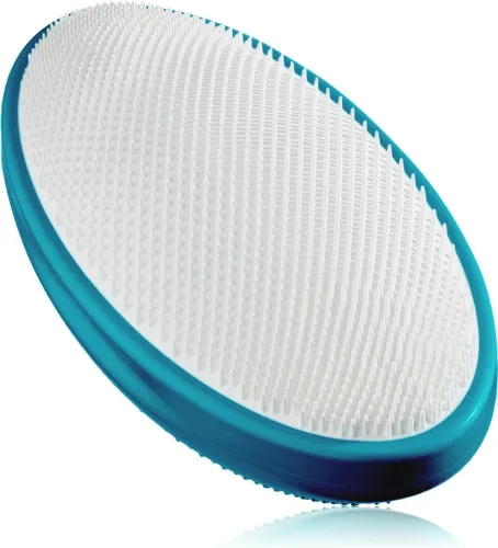 WIZKER - Cepillo exfoliante 2 en 1 para piel sensible, cerdas suaves y firmes, limpiador facial y corporal, impermeable, resistente al moho, color