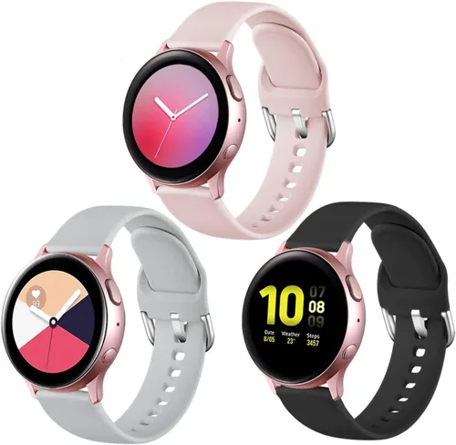Miniatura 22 de Lerobo - Bandas compatibles con Samsung Galaxy Watch Active/Active 2 de 1.57 y 1.73 pulgadas/Galaxy Watch 1.65 pulgadas. Correa de reloj