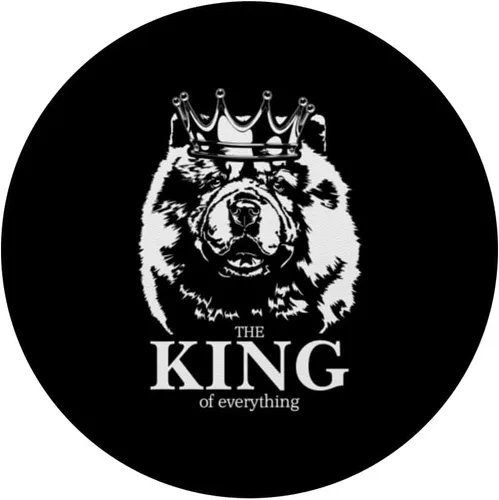 Miniatura 3 de Divertido Chow Chow con corona King perro mamá perro PopSockets intercambiables PopGrip