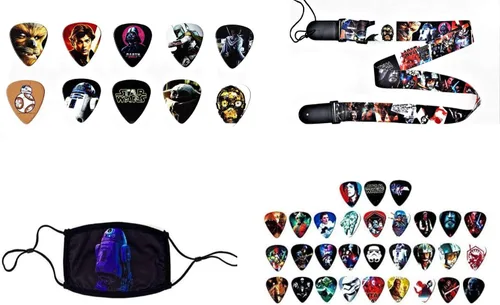 Miniatura 2 de Púas de guitarra Stars Warrs (púas pesadas (0.036 in))