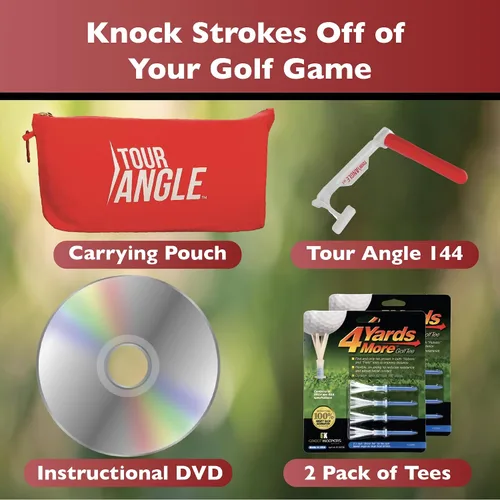 Miniatura 6 de Ayuda de entrenamiento Tour Angle 144 para golf; ofrece beneficios en el swing para todos los niveles de habilidad (juego largo y corto)