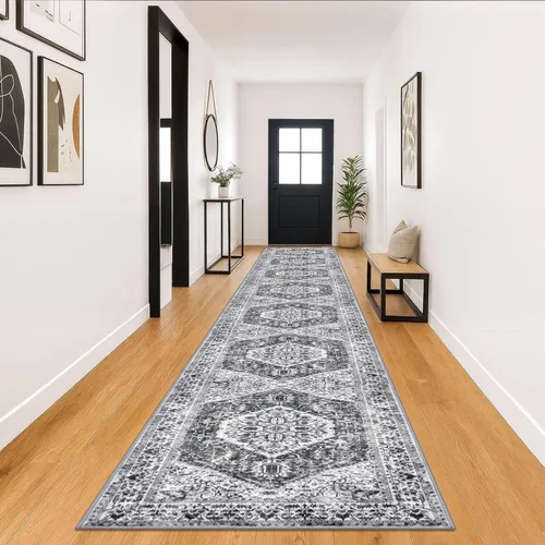 Miniatura 67 de KOZYFLY Alfombra Pequeña de Área 2x3 Pies Alfombras para Entrada Lavable Boho Alfombra de Entrada Antideslizante Tapete de Puerta Interior Entrada