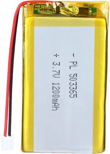 Miniatura 16 de 3.7V 2000mAh Batería 103450 Li-ion Li-ion recargable Li-ion Li-Po Batería con 2P PH 0.079 in Pitch Connector