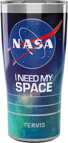 Tervis Vaso aislado de triple pared de la NASA I Need My Space mantiene las bebidas frías y calientes, 20 onzas, acero inoxidable Varios colores