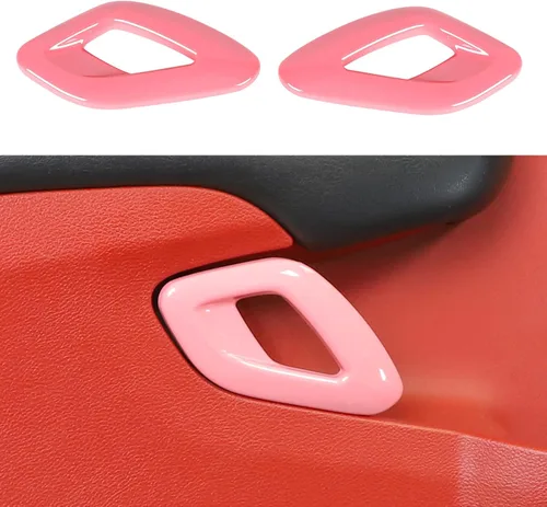 Miniatura 13 de Voodonala Para Dodge Challenger 2015-2023 - Cubierta interior de la manija de la puerta del auto, accesorios para Dodge Challenger 2015-2023