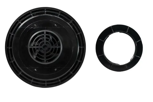 Miniatura 6 de Quietcool UTF-SLR-03 Ventilador solar utilitario, perfecto para cobertizos de patio, invernaderos, baños portátiles y más, ventilador solar