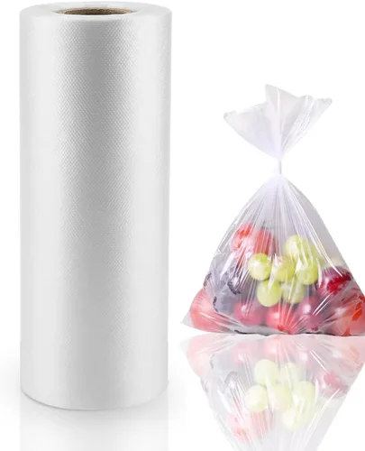 Miniatura 22 de Bolsas de almacenamiento de alimentos de 10 x 14 pulgadas, bolsa de plástico transparente, 500 unidades bolsa de plástico desechable para alimentos