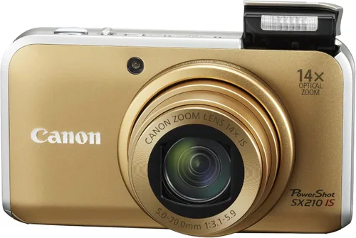 Miniatura 2 de Canon PowerShot SX210IS - Cámara digital de 14,1 MP con zoom estabilizado de imagen óptica de gran angular 14x y pantalla LCD de 3,0 pulgadas