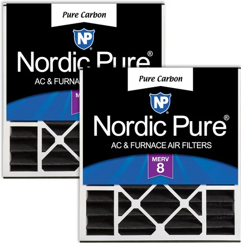 Miniatura 21 de Nordic Pure 20 x 20 x 5 (19_11/16 x 20_11/16 x 4_15/16) Air Bear 259112-103 MERV 12 filtros de aire, paquete de 4