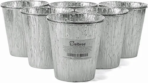 Miniatura 9 de Bandeja de revestimiento de papel de aluminio para cubeta de ahumador con goteo para atrapar grasa, compatible con Traeger, Oklahoma Joe, Behrens