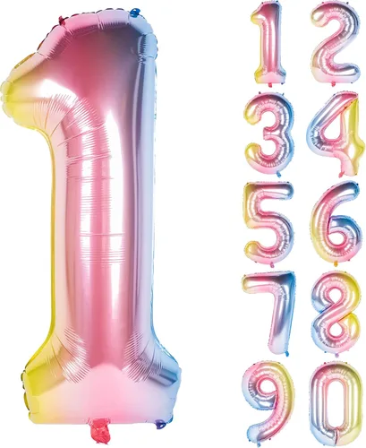 Miniatura 22 de Globos de 40 pulgadas para inflar con helio, de película de aluminio, para fiestas, cierre manual (púrpura 0)