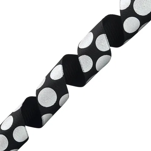 Miniatura 21 de Morex Ribbon Sugar Dots - Cinta de grogrén con purpurina, 7/8 pulgadas por 20 yardas, aguamarina/lavanda (98805/20-612)