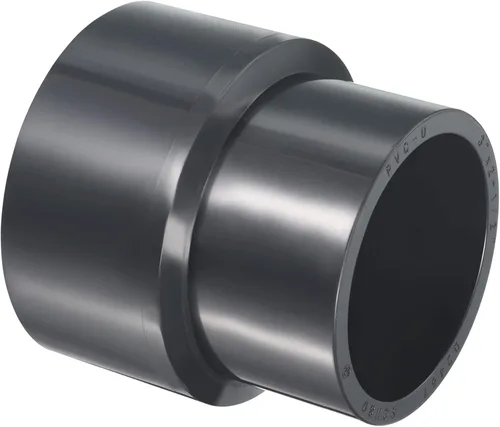 Miniatura 30 de PATIKIL UPVC Reductor de tubería de montaje de 1-1/2 "x 1" Socket Schedule 80, conector adaptador de acoplamiento recto, gris