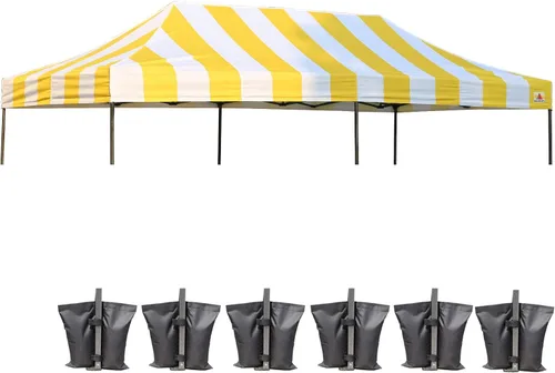 Miniatura 83 de ABCCANOPY - Toldo de repuesto para carpa desplegable (10x10 pies, beige)