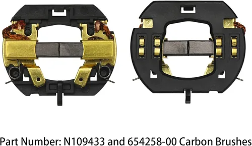 Miniatura 2 de N187232 Conjunto de soporte de cepillo de carbono para taladro de 20 V DCF880 DCF885 DCF835 DCF830 N187232 DCD780C2 DCH243 DCH253 N268145 N109433